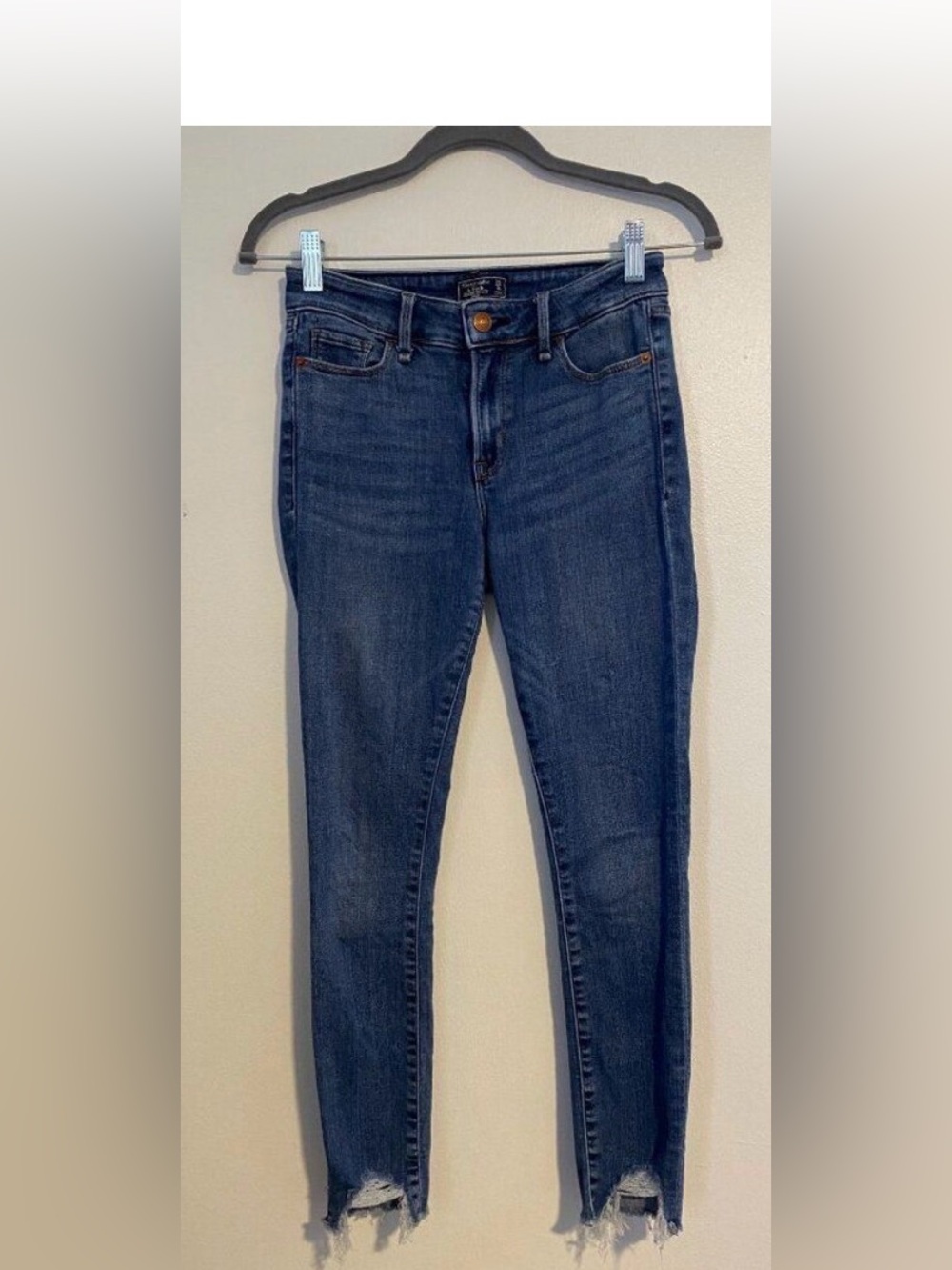 Abercrombie & Fitch Harper Low Rise Ankle Skinny Jeans